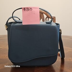 Chic Blue Crossbody Bag